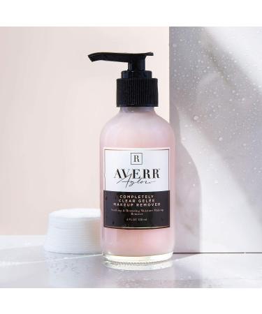 Averr Aglow Completely Clear Gele Makeup Remover - Natural Plant Based Facial Cleanser | Boost Collagen, Calm Skin & Remove Waterproof Makeup - Buy Online on SooperMarket.com