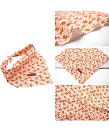 Buy Lionheart Glory Dog Haller - Washable Christmas Bib & Adjustable Kerchief for Small Dogs | Pink Gingerbread Man Design - Buy Online on SooperMarket.com