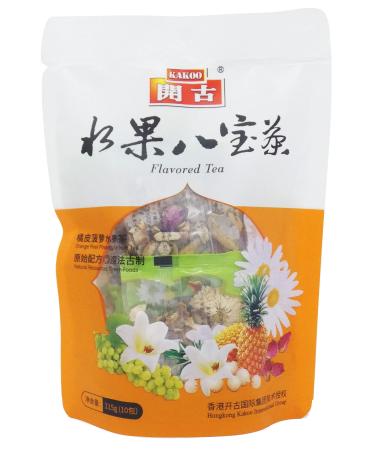 HK Kakoo International Group Chrysanthemum Rose Bud Flowering Tea 15gx 10 Sachets light