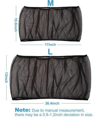 GAGILAND Bird Cage Seed Catcher Mesh Cover for Parrot Cage - Size L (52-77) | Seeds Guard Netting & Skirt - Buy Online on SooperMarket.com