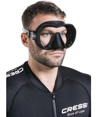 Cressi Adult Frameless Scuba Diving Mask - Single Lens - Red - Buy Online on SooperMarket.com