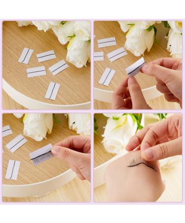 Buy 100 Pieces Self Adhesive Lash Strips & Eyelash Glue - Perfect for False Lashes & Makeup Extensions - International Shipping Available - Buy Online on SooperMarket.com
