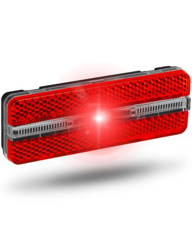 B chel bike rear light LED for dynamo operation I stvzo approved with parking light i luggage rack rear light sunset strip i bicycle critters bike rear light dynamo bike light at the back black