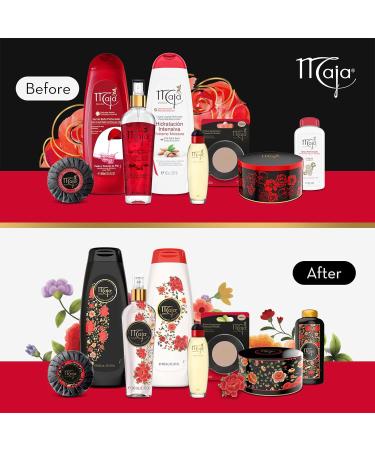 Maja Cologne Talcum Powder with Classic Oriental Scent 1.7 Oz & 2-Pack of 7 Oz Fragrance + Talcum Powder - Buy Online on SooperMarket.com