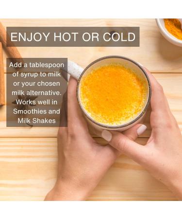 Cafe Collective Turmeric Golden Milk Latte Concentrate 1000ML - All-Natural Vegan-Friendly with Black Pepper Activation - Buy Online on SooperMarket.com