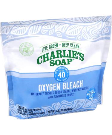 Charlie's Soap Biodegradable Oxygen Bleach 1.3 lbs - 2 Pack - Buy Online on SooperMarket.com