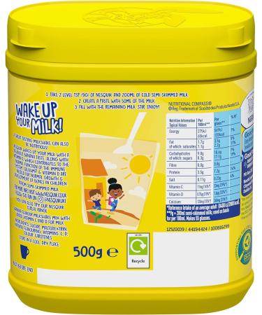 Nesquik Milkshake Mix Banana 500g (Pack of 4) - Buy Online on SooperMarket.com