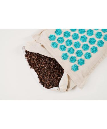 Lifeilove Nails Spikes Acupressure Acupuncture European Quality Mat and Pillow Pain Relief Stress Relief Muscle Relaxant - Buy Online on SooperMarket.com