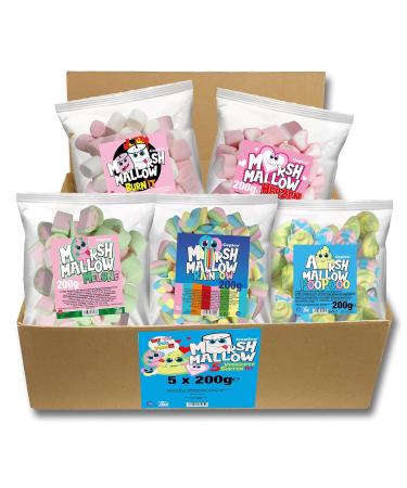 Buy Capico Marshmallow Mixbox 5x200g - Delicious International Treats | 1000g of Sweetness - Buy Online on SooperMarket.com