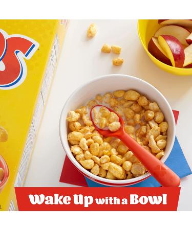 Kellogg's Corn Pops Cereal - Family Size 19.1oz Box | 8 Vitamins and Minerals | Kids & Family Snack - Buy Online on SooperMarket.com