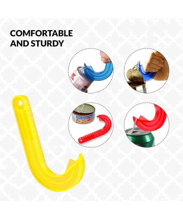 SUL Ring Pull Can Opener Designed for Weak Hands Weak Grip or Limited Dexterity Arthritis Elderly Children and Anyone with Low Strength Makes Easy Work of Opening Cans jar (Yellow) - Buy Online on SooperMarket.com