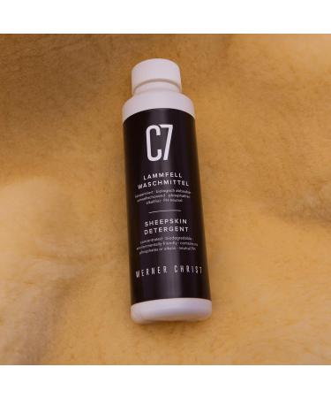 Christ Lambskin Detergent C7 - Eco-Friendly Wash for Sheepskin & Lambskin | Biodegradable | 250ml & 500ml - Buy Online on SooperMarket.com