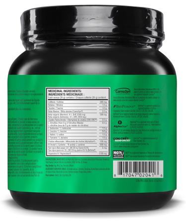 Jym Supplement Science Pre strawberry-kiwi 20 servings 506g - Buy Online on SooperMarket.com