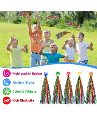 Shop Wugu Bait Balls Colorful Rubber Ball Toys for Kids | 40PC Planet Flummis & Springball Flummy - Perfect Birthday Party Souvenirs & Guest Gifts - Buy Online on SooperMarket.com