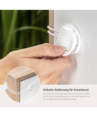 Reer Multi-Sicherung wei 3 St ck - Buy Online on SooperMarket.com