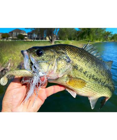 MadBite Swim Jig Fishing Lures 5 Pack - Heavy Brush Guard, Silicone Skirt, Needle Point Hooks - 3/8 oz and 1/2 oz Sizes - Multi-Color Kits - Clear & Muddy Water - Includes Storage Box - Buy Online on SooperMarket.com