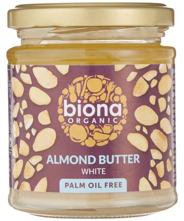 Blanched Almond Butter Unroasted Organic 170g (Biona)