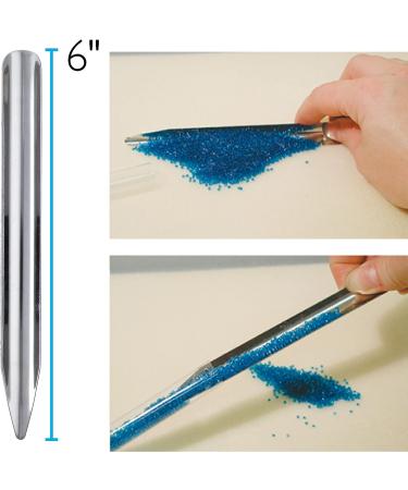 The Beadsmith ScoopEEZ - Curved Metal Bead Scooping Tool for Easy Bead Pickup, Storage, and Organization - Buy Online on SooperMarket.com