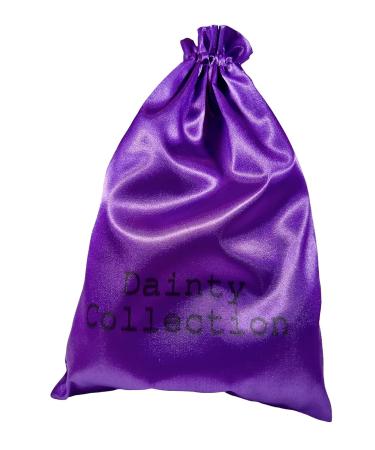 Dainty Collection Silk Satin Hair Bonnet | Reversible & Adjustable | Night Cap in Pink/Silver - Buy Online on SooperMarket.com