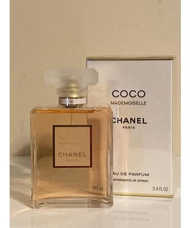 COCO MADEMOISELLE by Chanel Eau De Parfum Spray 3.4 oz / 100 ml (Women) Orange,Vanilla 3.4 Fl Oz (Pack of 1)