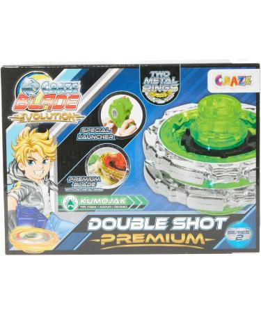 Craze Blade Evolution - Double Shot Premium Martial Cord Kreisel Metal with Launcher | Best Children s Roundabout Toy for Young Scouts | Model 42458 - Buy Online on SooperMarket.com