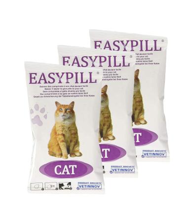 Easypill Cat Putty - 4 X 10 Gram Individually Wrapped Pill Pockets For Cats. 3 Packs.