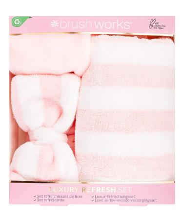 Brushworks Luxury Refresh Set Pink One Size