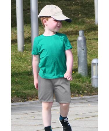 Resinta 4 Pack Toddler Boys Basketball Shorts - Summer Sports Performance Shorts for Boys 5T - Black/Gray/Blue/Navy - Buy Online on SooperMarket.com