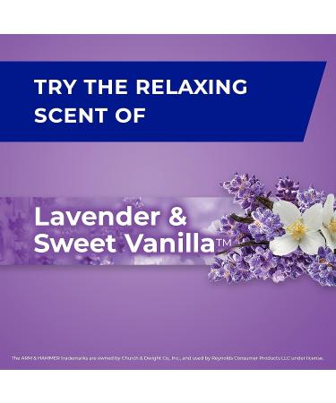 Hefty Ultra Strong Tall Kitchen Trash Bags  Lavender & Sweet Vanilla Scent  13 Gallon  80 Count - Buy Online on SooperMarket.com