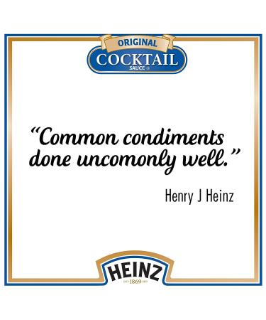 Heinz Cocktail Sauce 12 oz Bottle - Tangy and Delicious Cocktail Sauce - Buy Online on SooperMarket.com