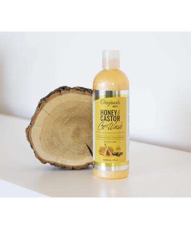 Africa's Best Originals Castor Hair Co-Wash for Natural Curls & Waves - Sulfate-Free Honey 12 Fl Oz | International Shipping - Buy Online on SooperMarket.com
