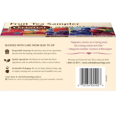 Celestial Seasonings Fruit Tea Sampler - Pack of 2 - Buy Online on SooperMarket.com