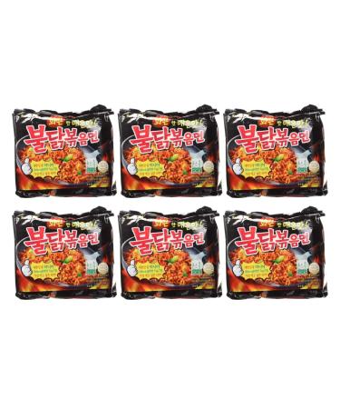 Samyang Hot Chicken Ramen Dried Buldak Noodles Halal 140g (Pack of 30)
