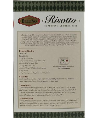 Bellino Superfino Arborio Risotto 32oz Boxes - Pack of 5 - Buy Online on SooperMarket.com