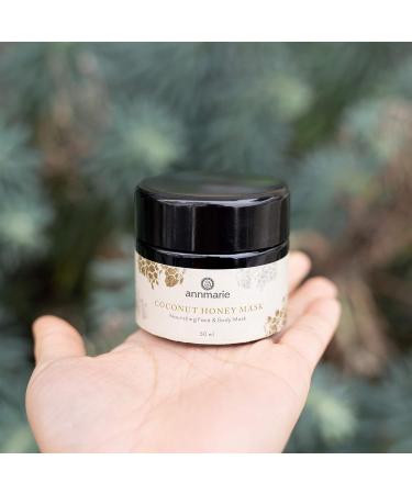 Buy Annmarie Skin Care Coconut Honey Mask - Moisturizing & Exfoliating for All Skin Types 50mL - Extra Virgin Coconut Oil & Wildflower Honey International Shipping Available - Buy Online on SooperMarket.com