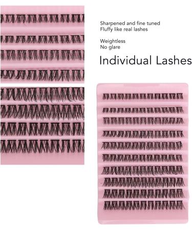 Individual Lashes Cluster Individual Lashes Curled Lightweight DIY for Makeup (DIY-SET-001) - Buy Online on SooperMarket.com