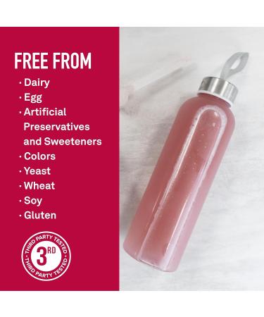 Organika Electrolytes Focus - Pomegranate Flavor Electrolytes Powder for Enhanced Concentration Focus and Cognitive Stamina - Sugar Coffee-Free Hydration - 180g - 30 servings - Buy Online on SooperMarket.com