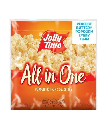 JOLLY TIME All-in-One Popcorn Kit - 24 Pack 6oz Kettle | Movie Theater & Air Popper Ready - Buy Online on SooperMarket.com