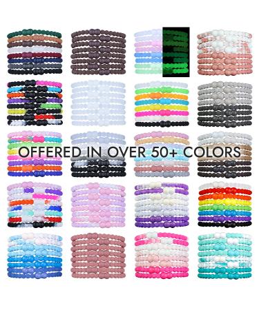 PRO Hair Tie - Easy-Release Clasp - Secure Hold - No Damage - Active Lifestyle - Glow Pack of 8 - Buy Online on SooperMarket.com