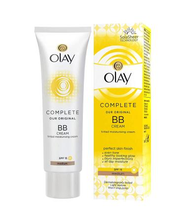 Olay Complete BB Cream SPF15 Skin Perfecting Tinted Moisturiser 50ml - Medium | Shop Now - Buy Online on SooperMarket.com