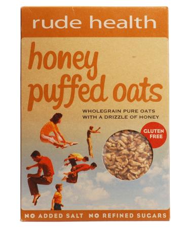 Rude Health Foods | Honey Puffed Oats | 4 x 240g