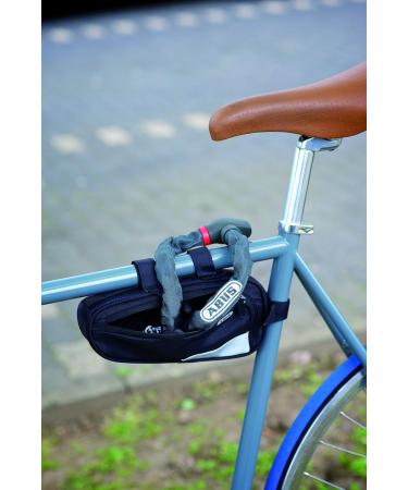 ABUS Oryde ST 2200 Bicycle Frame Bag - 1.2L Velcro Fastening - Compact Black Cycling Accessory - Buy Online on SooperMarket.com