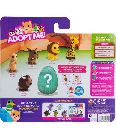 Shop Adopt Me! Animal Life Pack Mystery Animal for International Shipping | Fun Collectible Video Game Accessory - Buy Online on SooperMarket.com