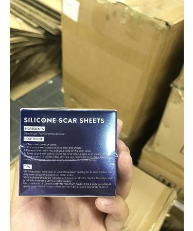 Silicone Scar Sheet Tape - Softens & Flattens Surgery, Injury, Burn, C-Section Scars - Safe & Painless Scar Removal - 1.6 x 120 Inch - Buy Online on SooperMarket.com