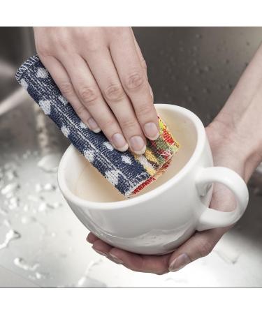 Kilo Non-Scratch Scourer Set - Environmentally Friendly Scrubby Multi Colour - 4 Pack - 17x13cm - Buy Online on SooperMarket.com