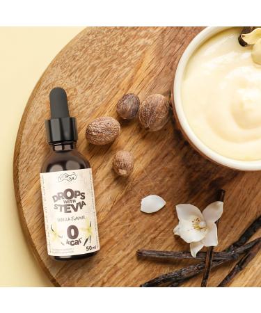 Locco Stevia Sweetening Drops - Vanilla Flavor | 0 Calorie, Preservative-free | Ideal for Keto, Vegan, Diabetic Diets - Buy Online on SooperMarket.com