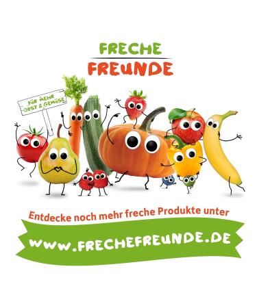 FRECHE FREUNDE Organic Puffed Corn with Banana & Strawberry | Vegan Gluten-Free 30g (Pack of 9) - Shop Internationally - Buy Online on SooperMarket.com