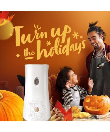 Glade Automatic Spray Refill & Holder Kit - Golden Pumpkin & Spice Air Freshener for Home & Bathroom | 6.2 Oz - Buy Online on SooperMarket.com