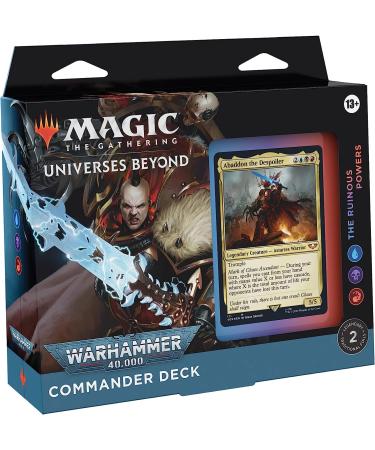 Magic The Gathering Warhammer 40k Commander Deck - Ruinous Powers Expansion - Buy Online on SooperMarket.com