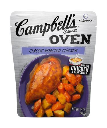 Campbell's Oven Sauces Classic Roasted Chicken 12 oz - Delicious and Easy to Prepare - Buy Online on SooperMarket.com